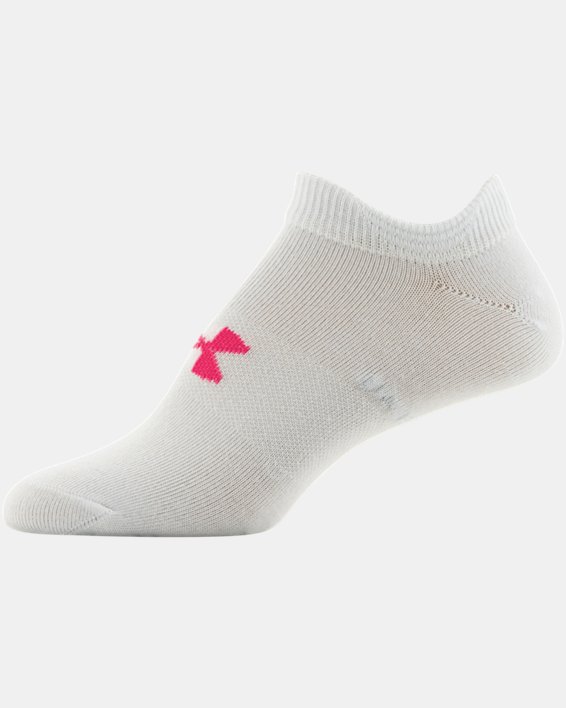 Women's UA Essential No Show – 6-Pack Socks, Gray, pdpMainDesktop image number 13
